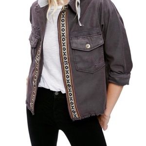 Free People Cropped Navajo Jacket